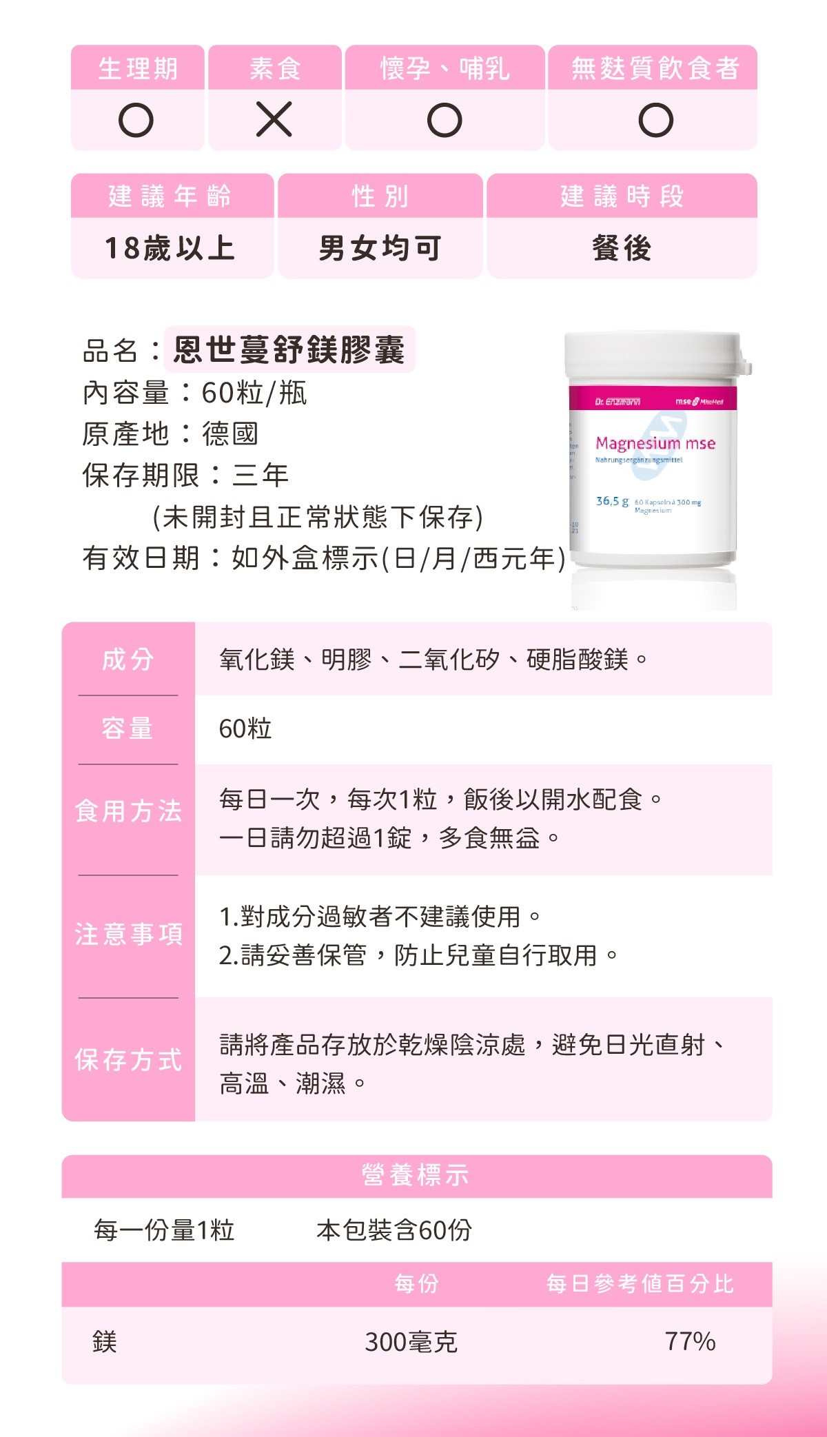 鎂的成份
