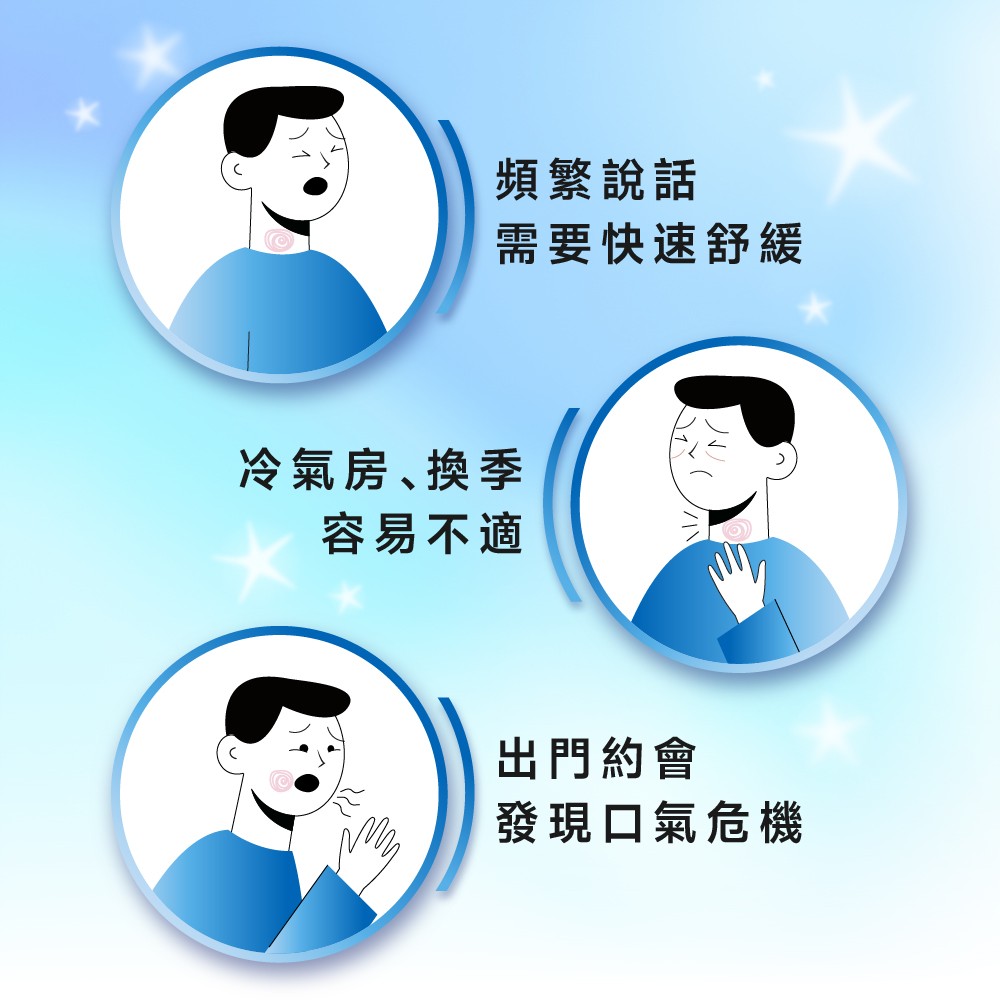 為什麼需要吃潤喉糖