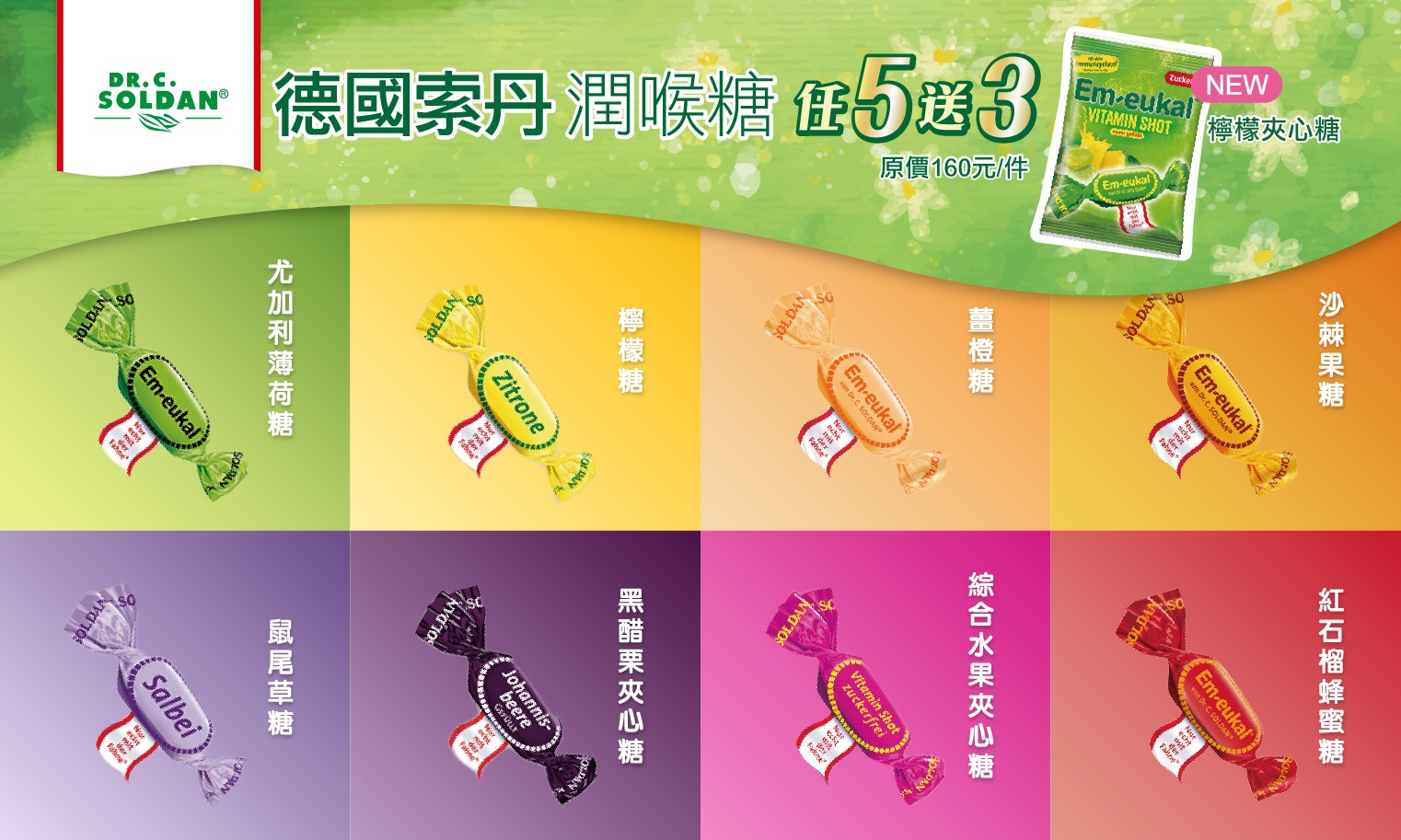 德風健康館週年慶索丹潤喉糖活動
