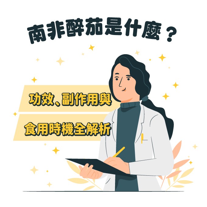 南非醉茄是什麼？功效、副作用與食用時機解析