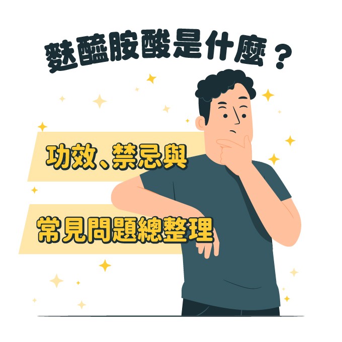 麩醯胺酸是什麼？功效、禁忌與常見問題整理