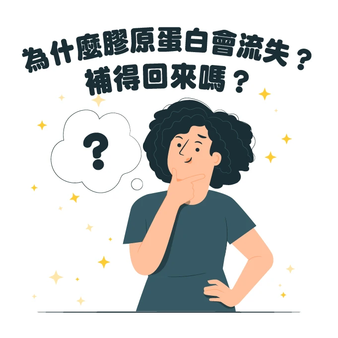 膠原蛋白流失怎麼補?