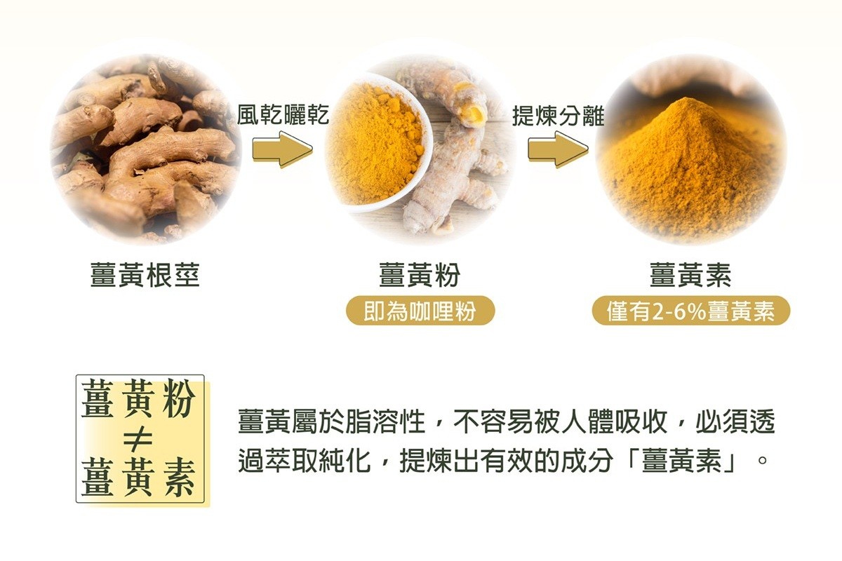 薑黃是什麼？整理薑黃粉與薑黃素的差別