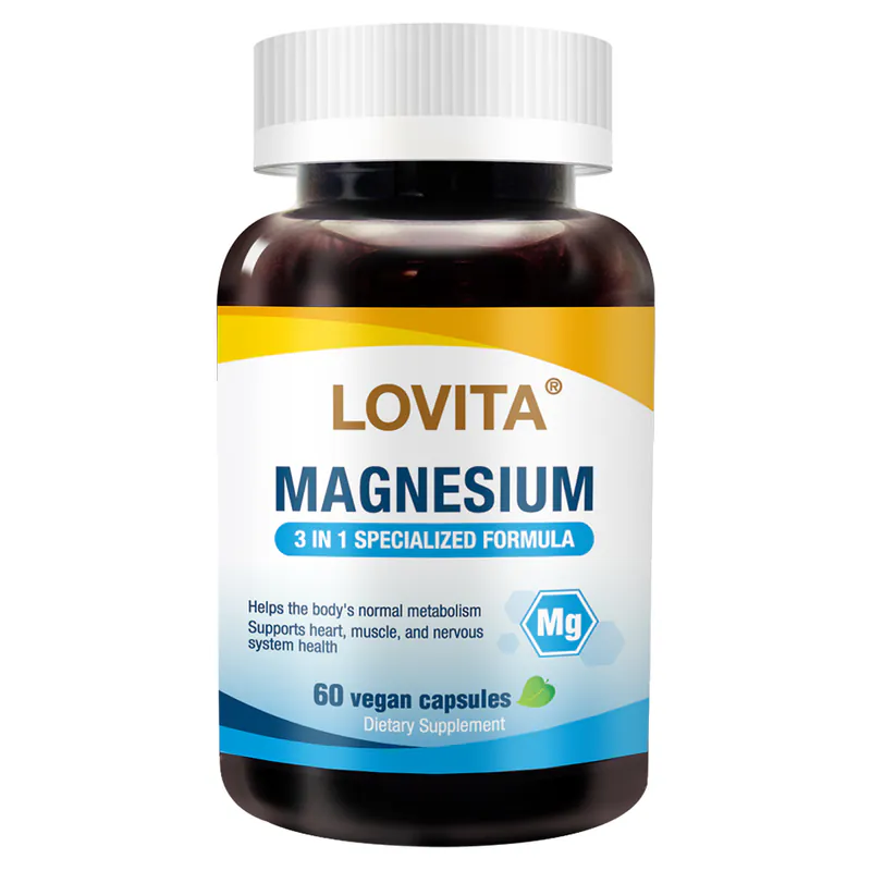 鎂推薦品牌:Lovita愛維他|複方鎂500mg素食膠囊