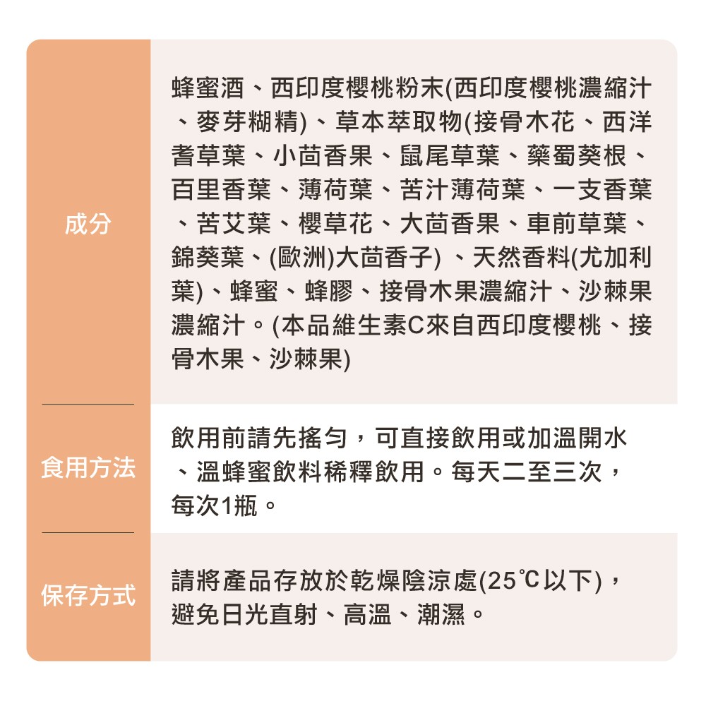 德國爛天氣養生液怎麼吃