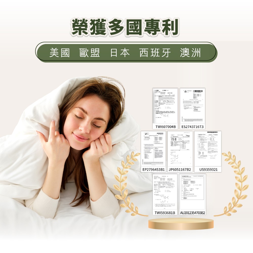 榮獲多國專利