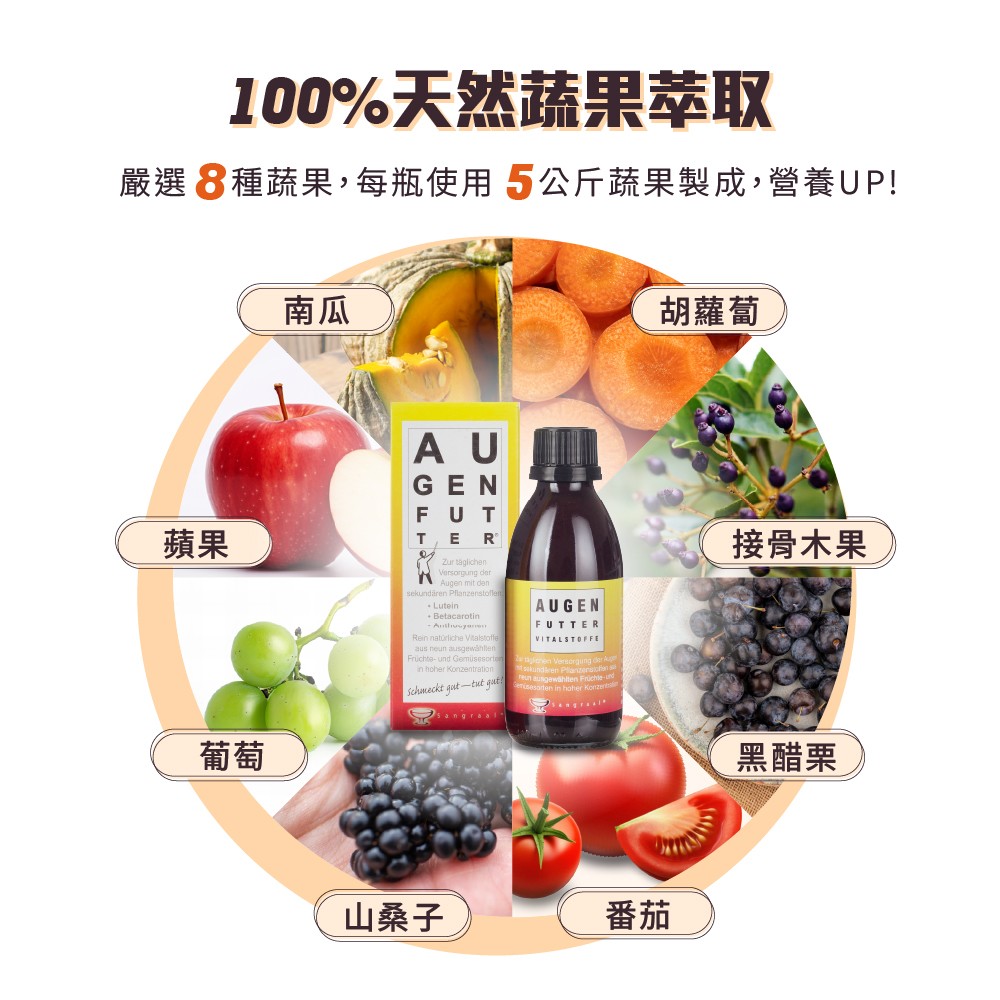 100%天然蔬果萃取花青素飲