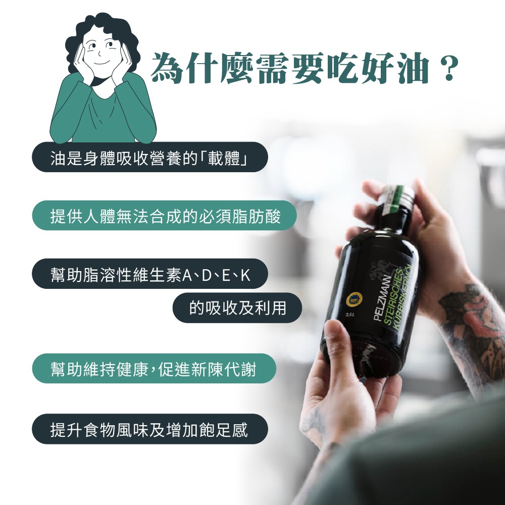 為什麼需要吃好油