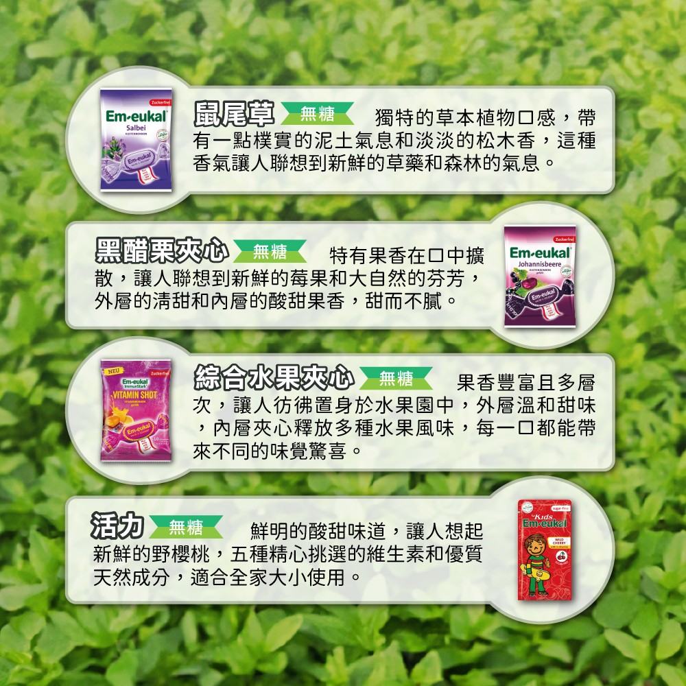 索丹潤喉糖無糖口味介紹