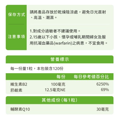Q10膠囊成分