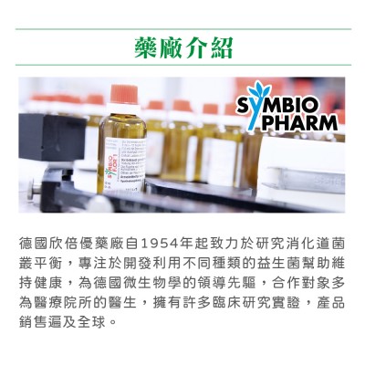 SYMBIO益生菌大廠介紹