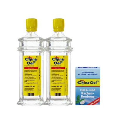 【官網】德國百靈油100ml*2+百靈油潤喉糖*1
