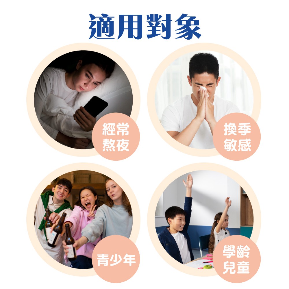 蜂膠滴劑適用對象