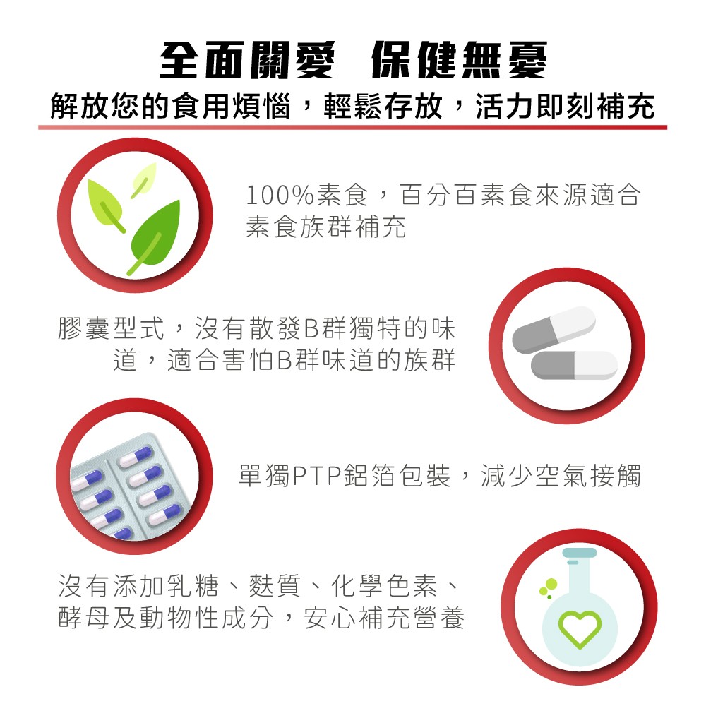 喜飛克B群特色好處
