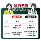 二價鐵型態好處